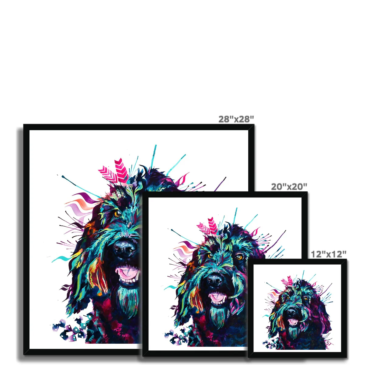 Alfie the Cockapoo Framed Print - Image 11