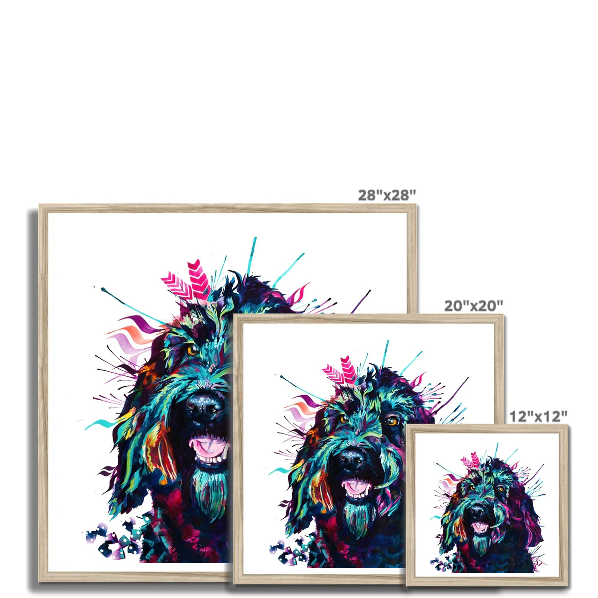 Alfie the Cockapoo Framed Print - Image 12