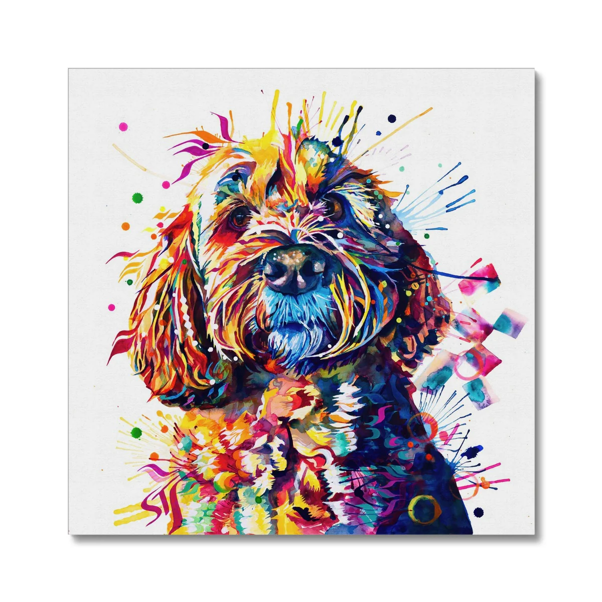 Barney the Cockapoo Canvas