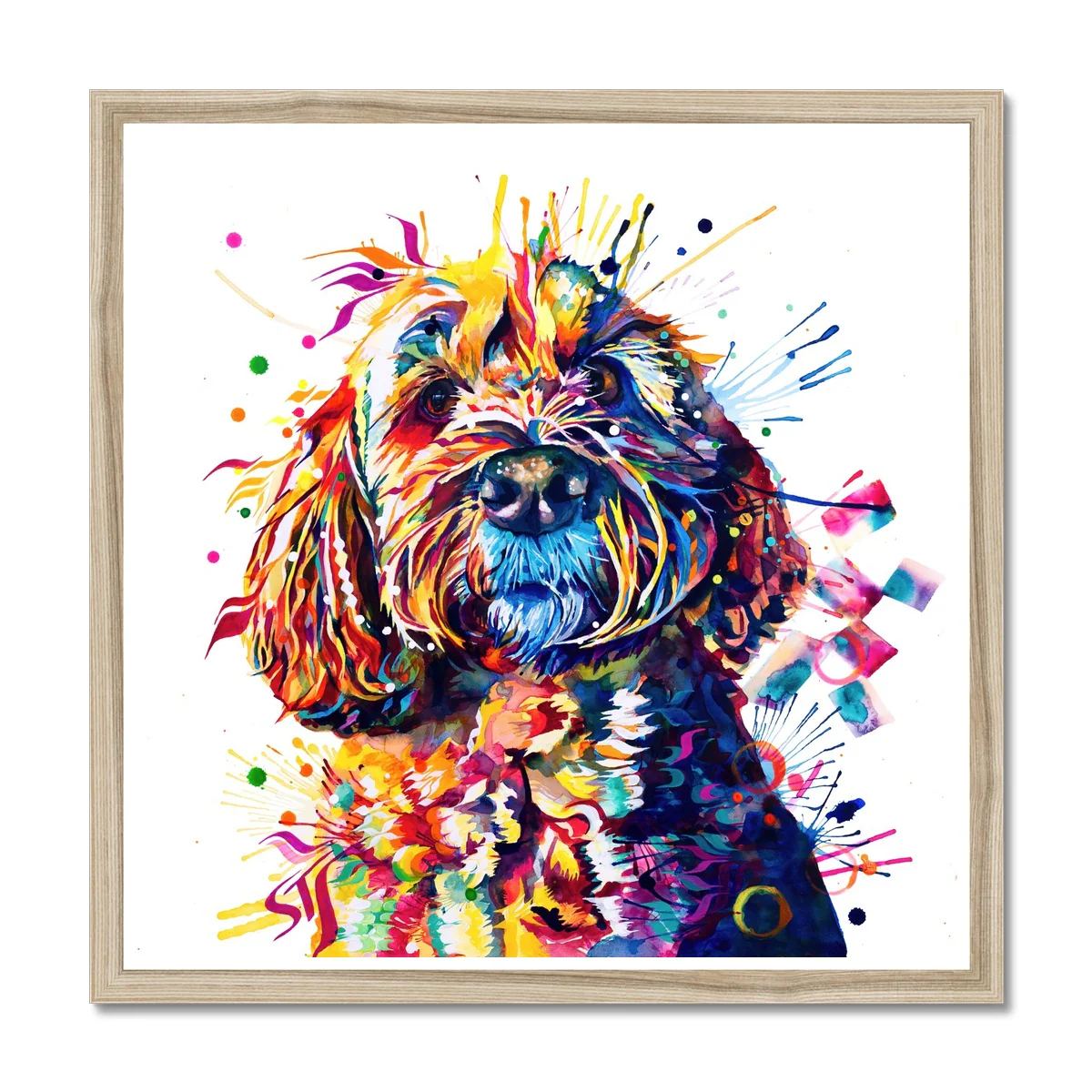 Barney the Cockapoo Framed Print - Image 3
