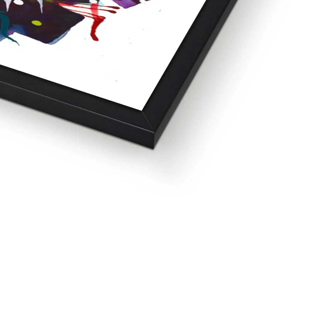 Olly the Border Collie Framed Print - Image 4