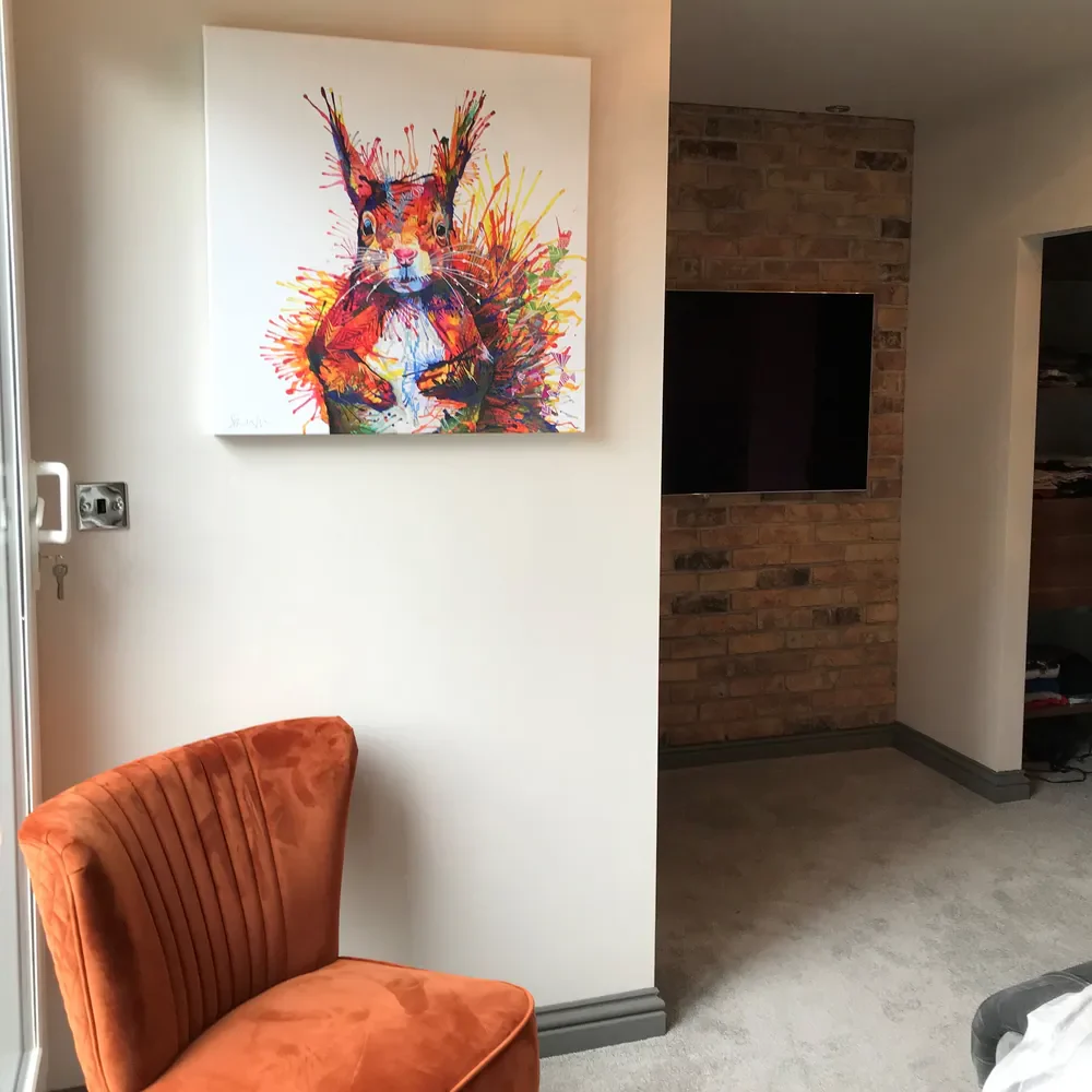 Cyril the Squirrel Canvas - Image 3