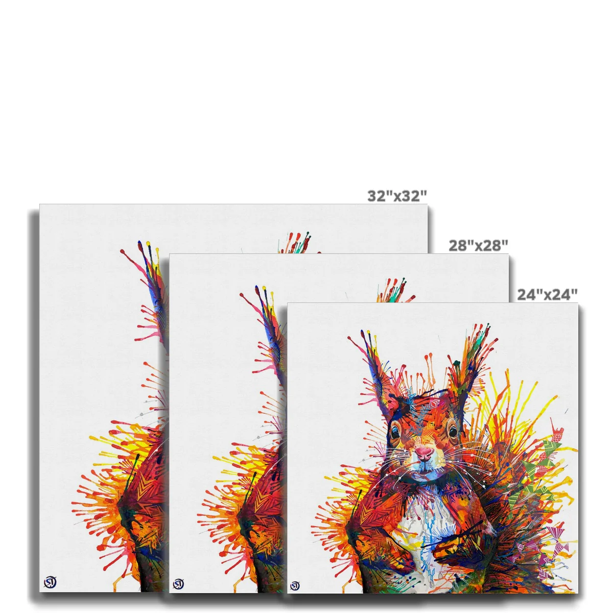 Cyril the Squirrel Canvas - Image 9