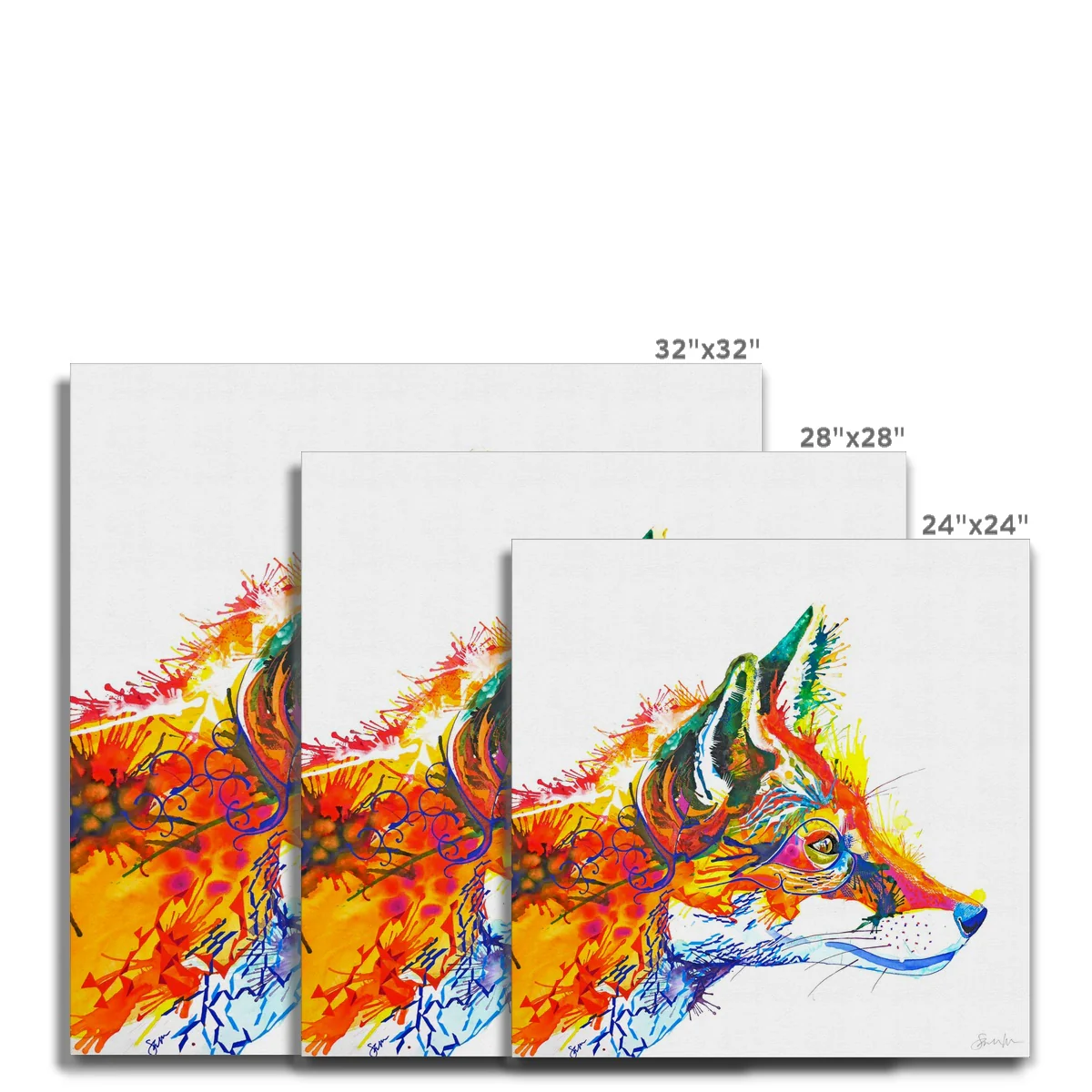 Embers the Fox Canvas - Image 5