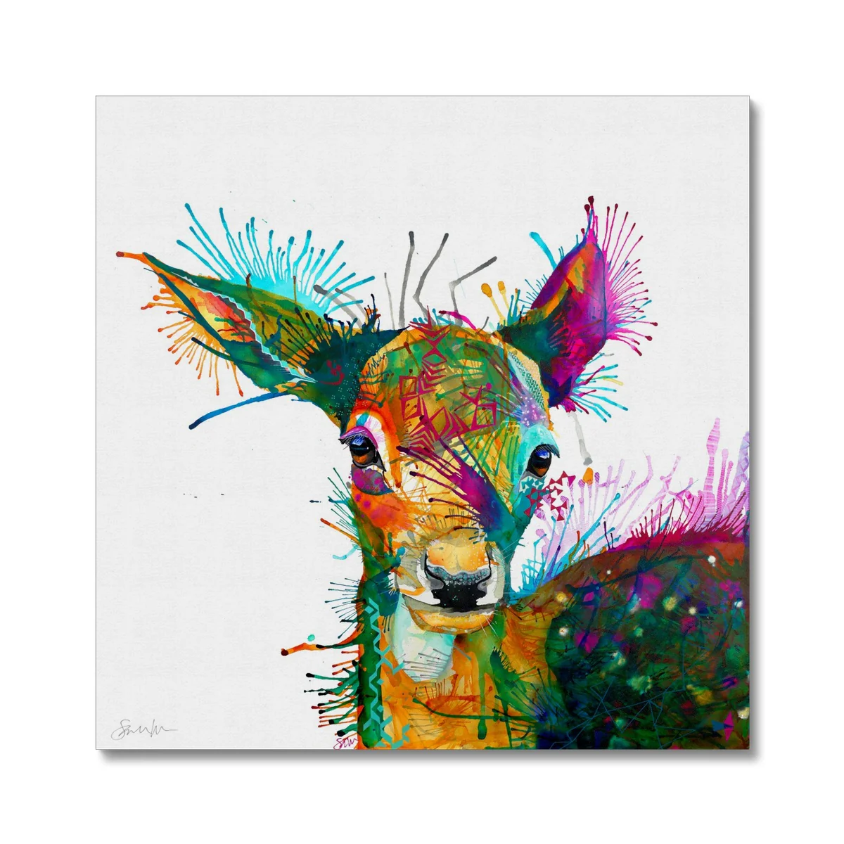 Fern the Deer Canvas