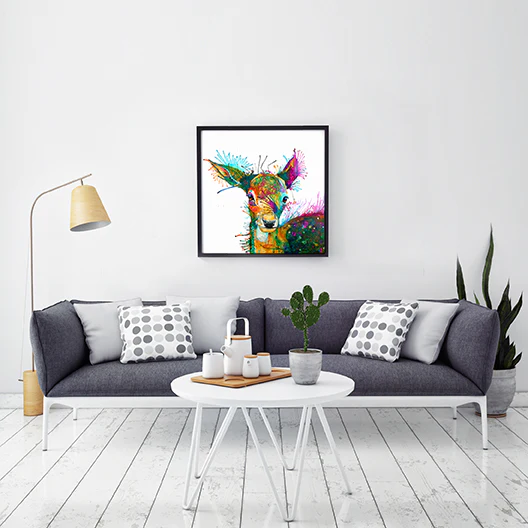 Fern - Original Doe Painting - Image 2