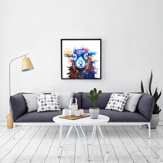 Florence - Original Sheep Painting - Image 2