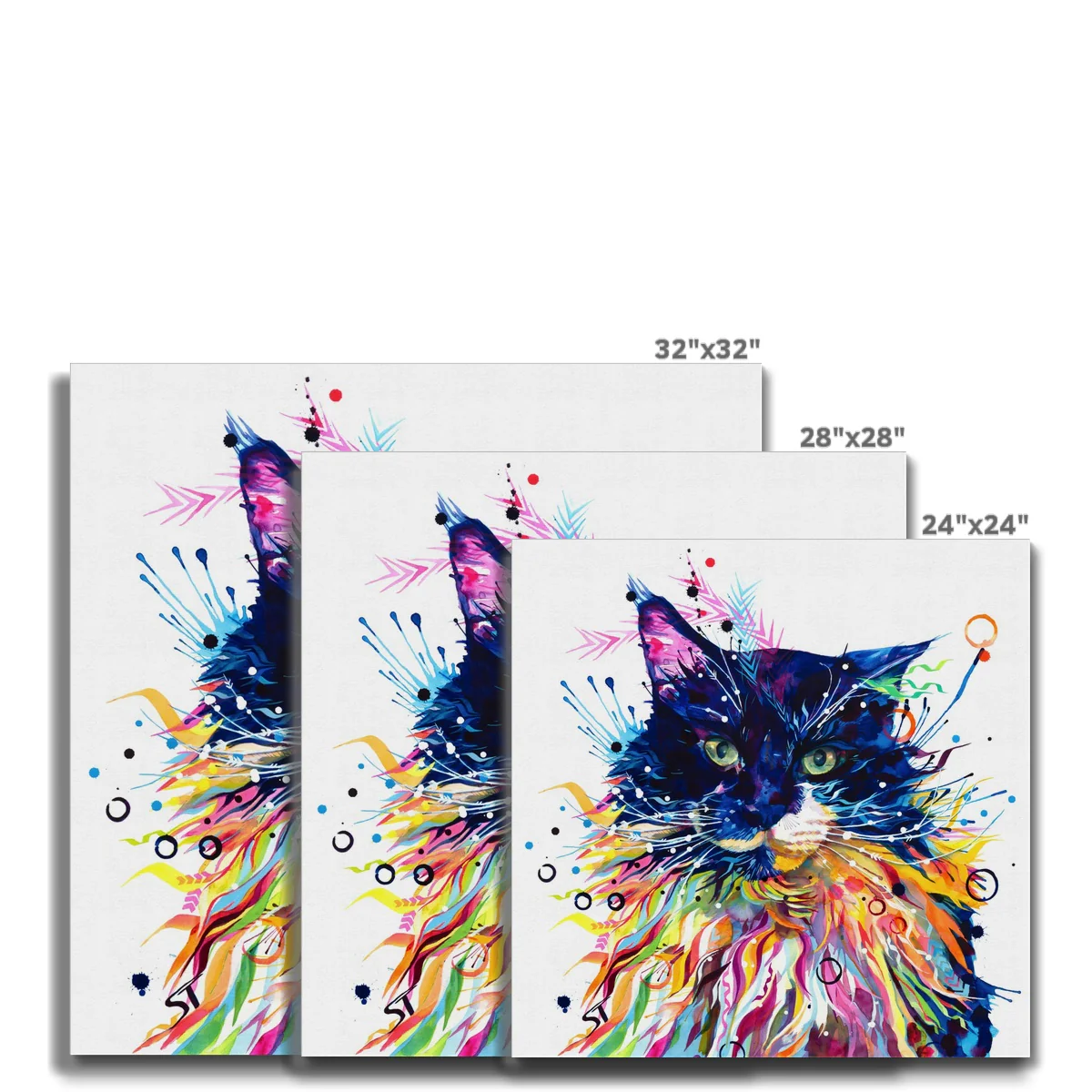 Franklin the Cat Canvas - Image 5