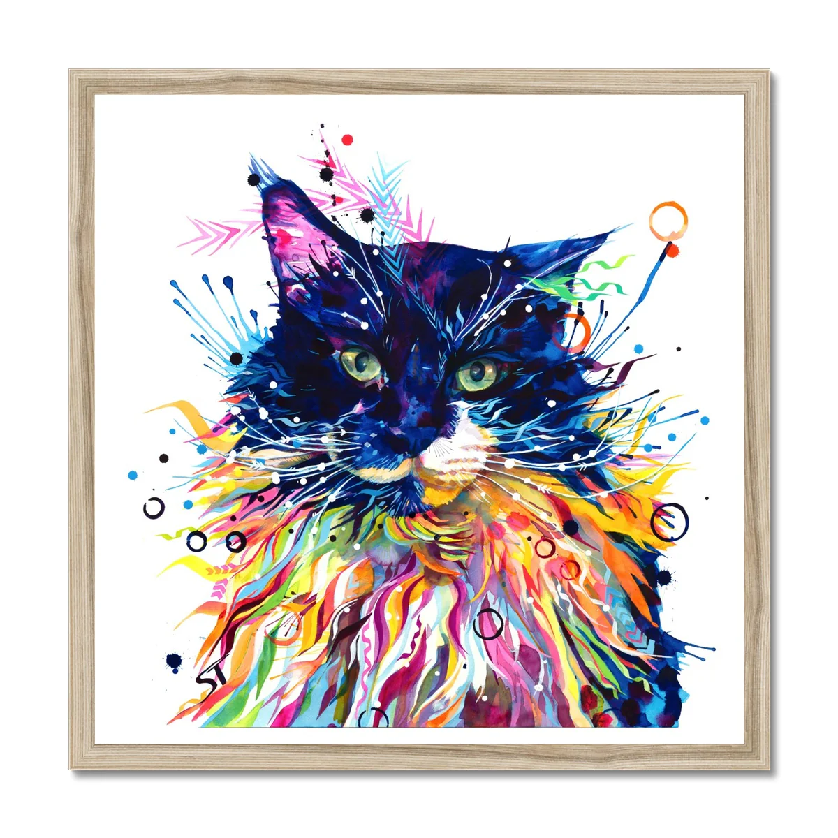 Franklin the Cat Framed Print - Image 3