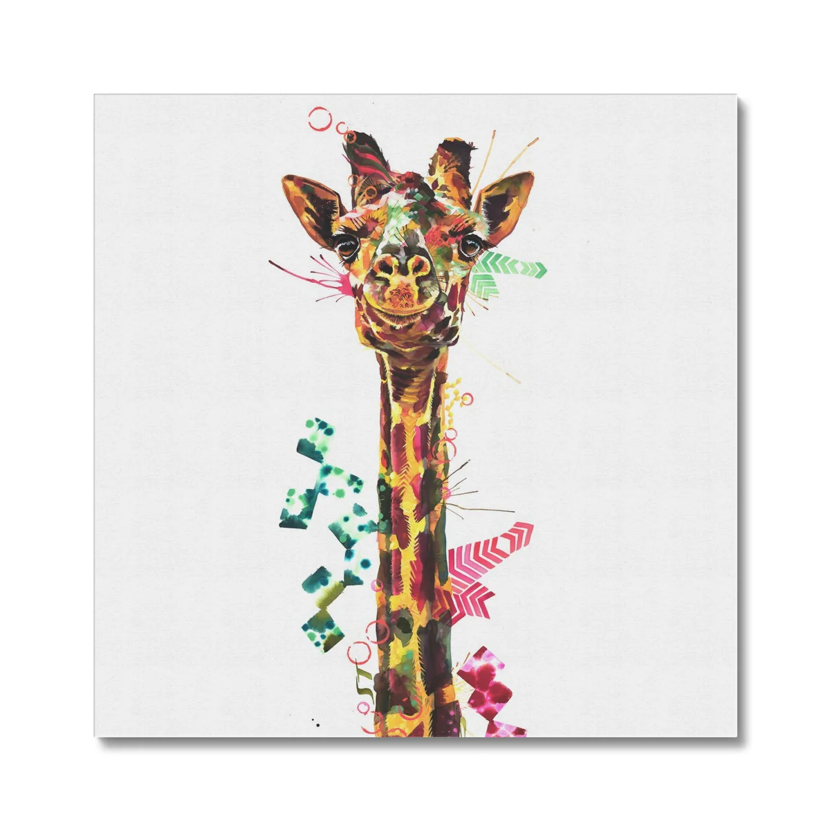 Gerald the Giraffe Canvas - Image 3