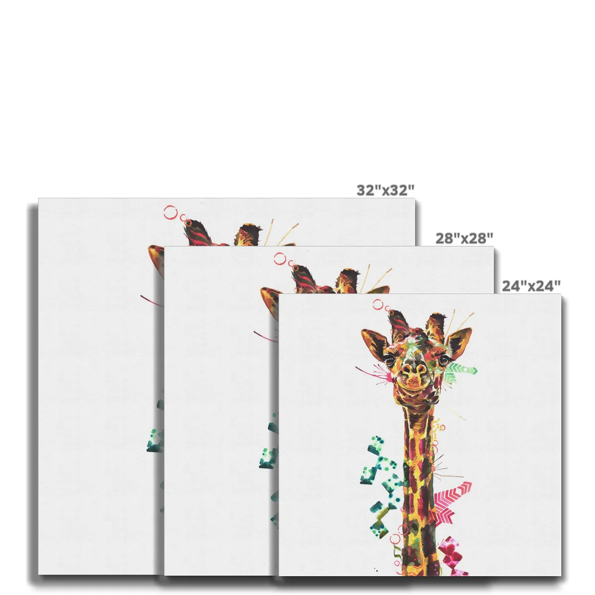 Gerald the Giraffe Canvas - Image 7