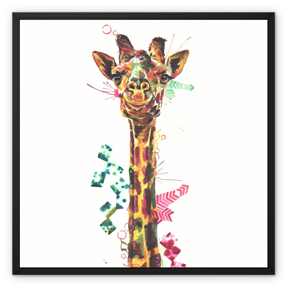 Gerald the Giraffe Framed Canvas - Image 2