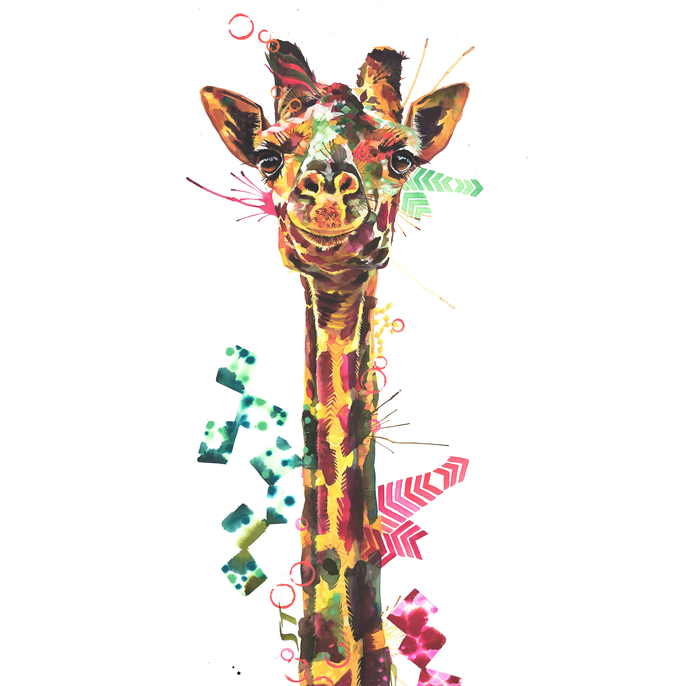 Gerald the Giraffe Framed Canvas - Image 6