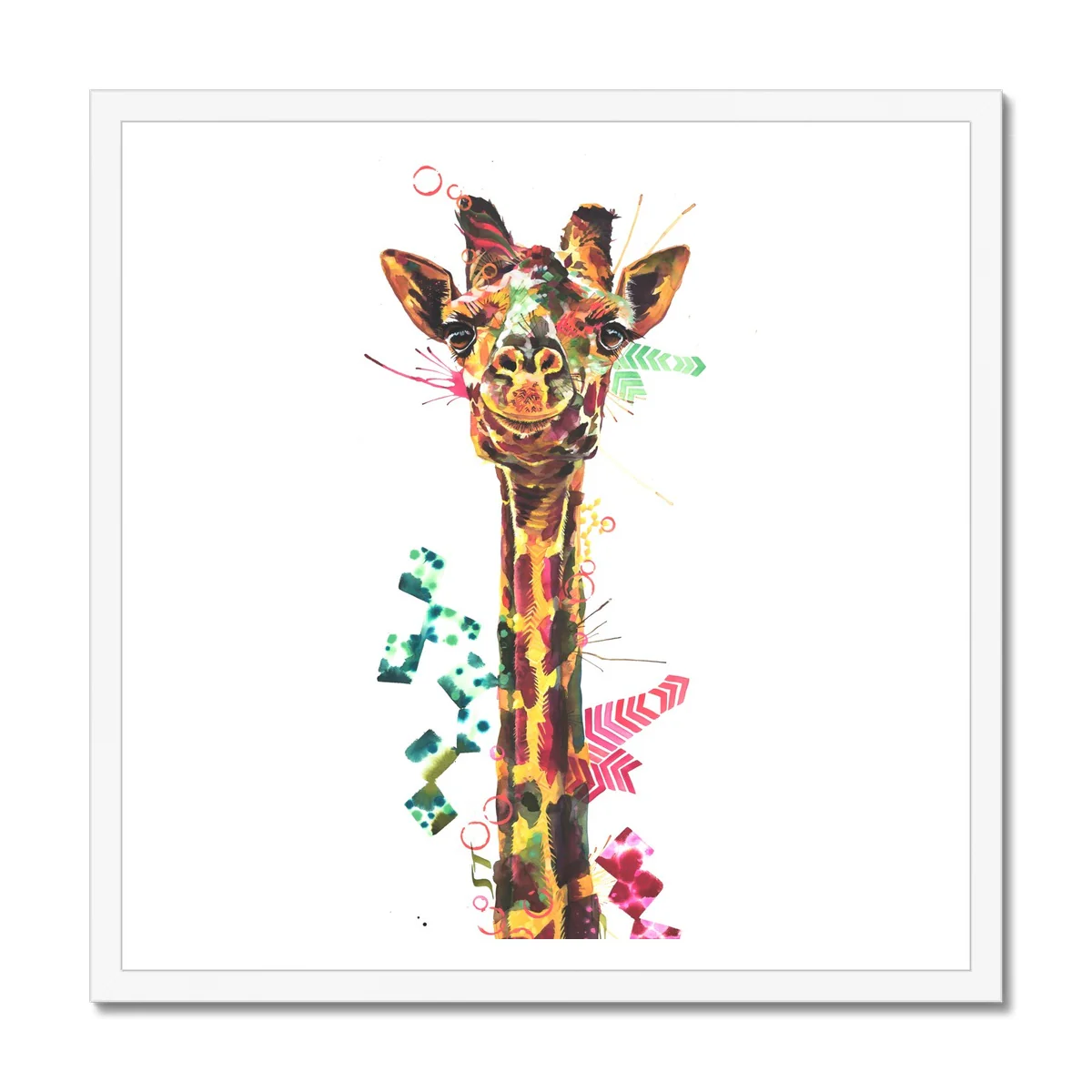 Gerald the Giraffe Framed Print - Image 2