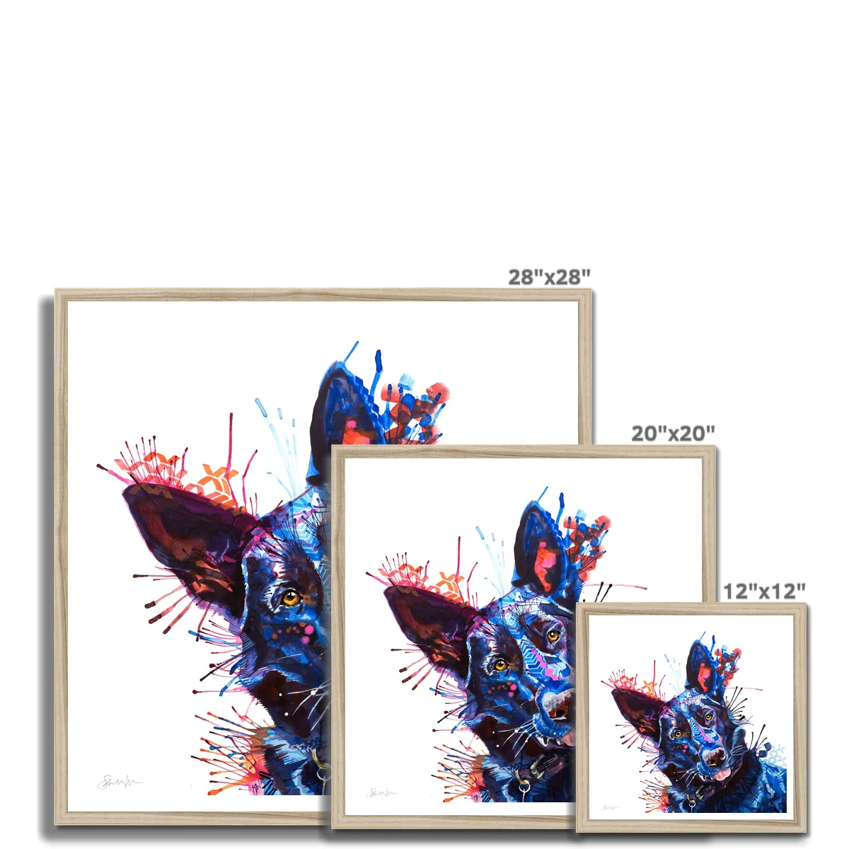 BettyBoo the German Shepherd Framed Print - Image 10