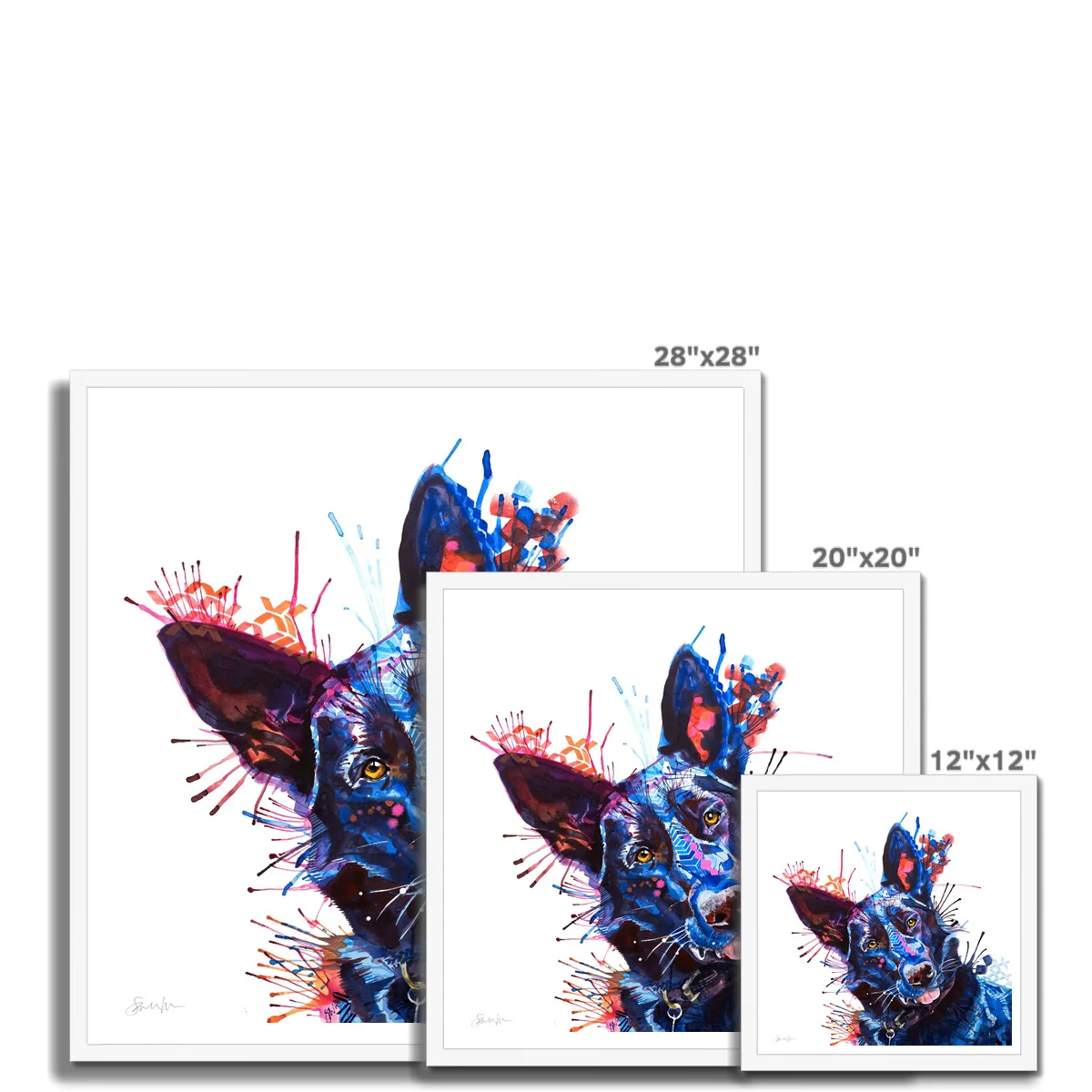 BettyBoo the German Shepherd Framed Print - Image 11