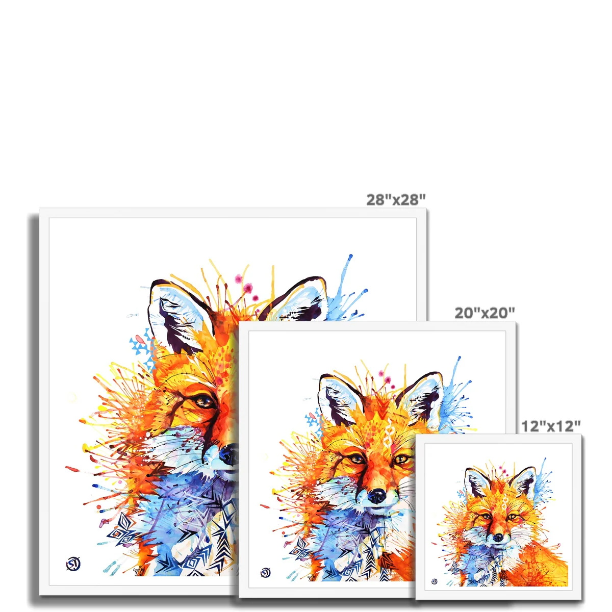 Great Aunt Barbara the Fox Framed Print - Image 10