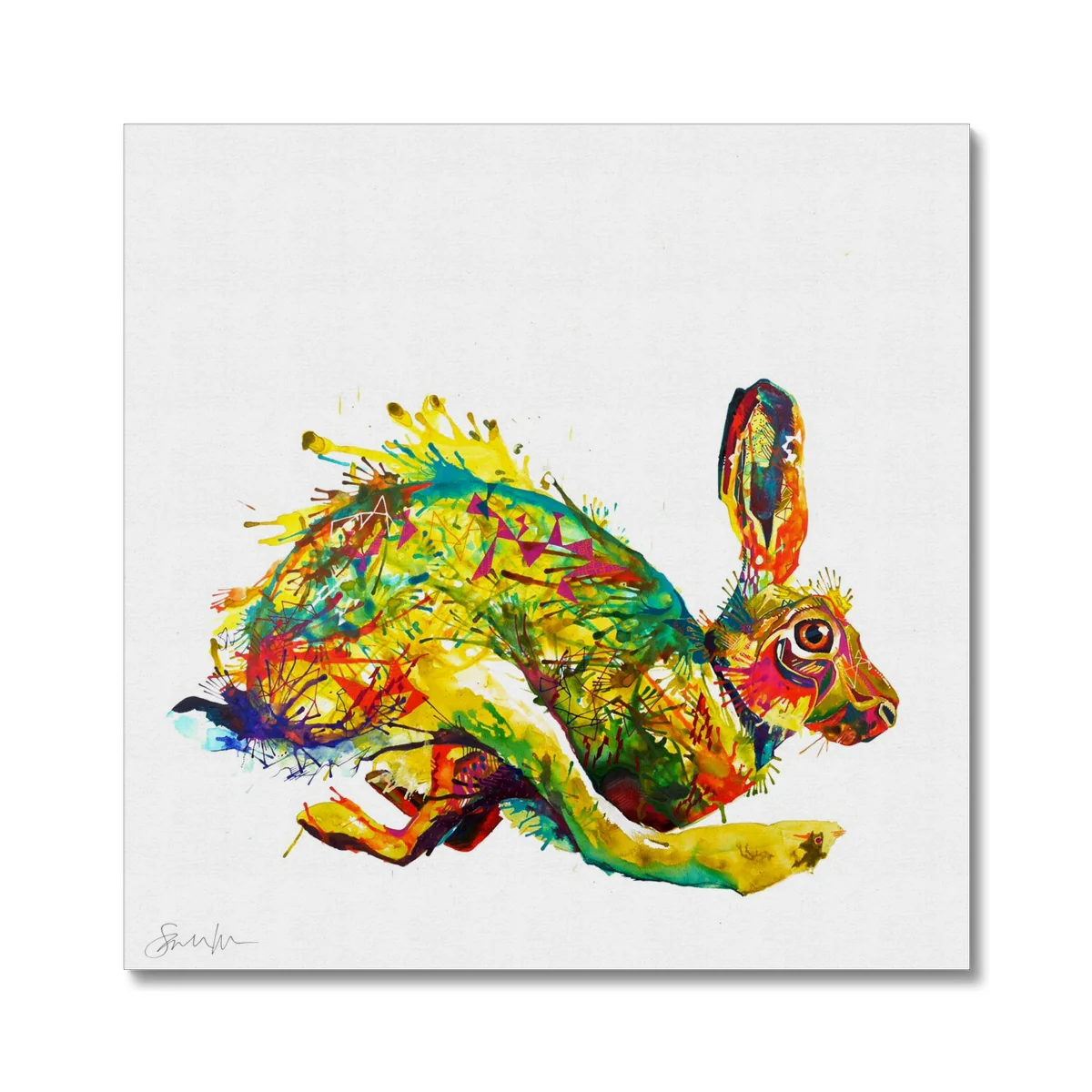 Here Hare Here Canvas