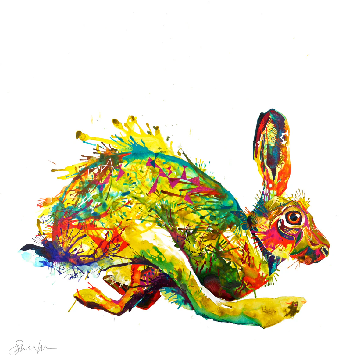 Here Hare Here Canvas - Image 3