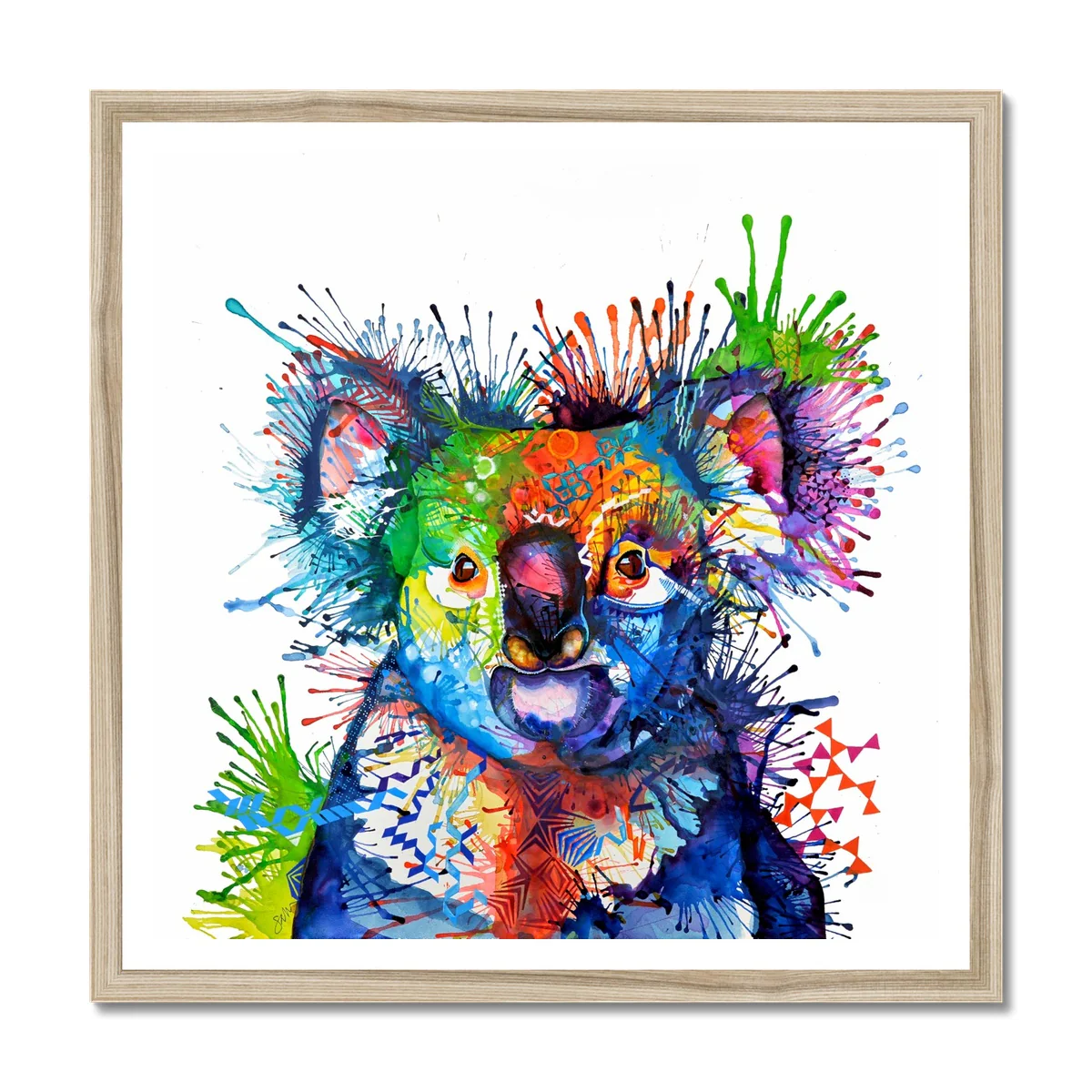 Kylie Koala Framed Print - Image 3