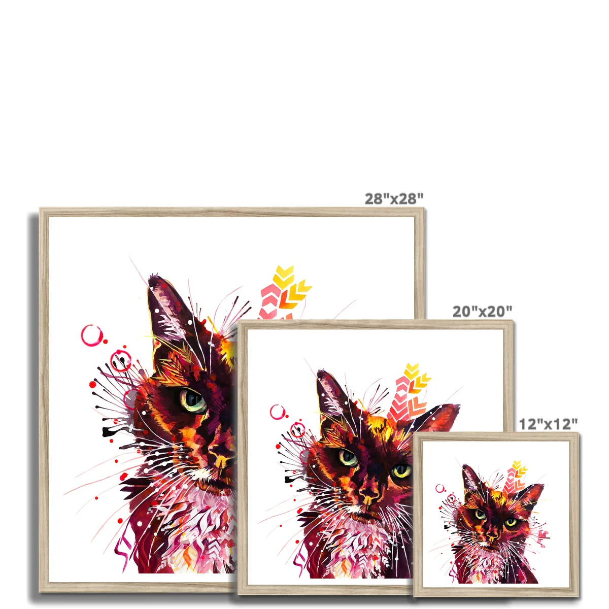Lulu the Cat Framed Print - Image 12