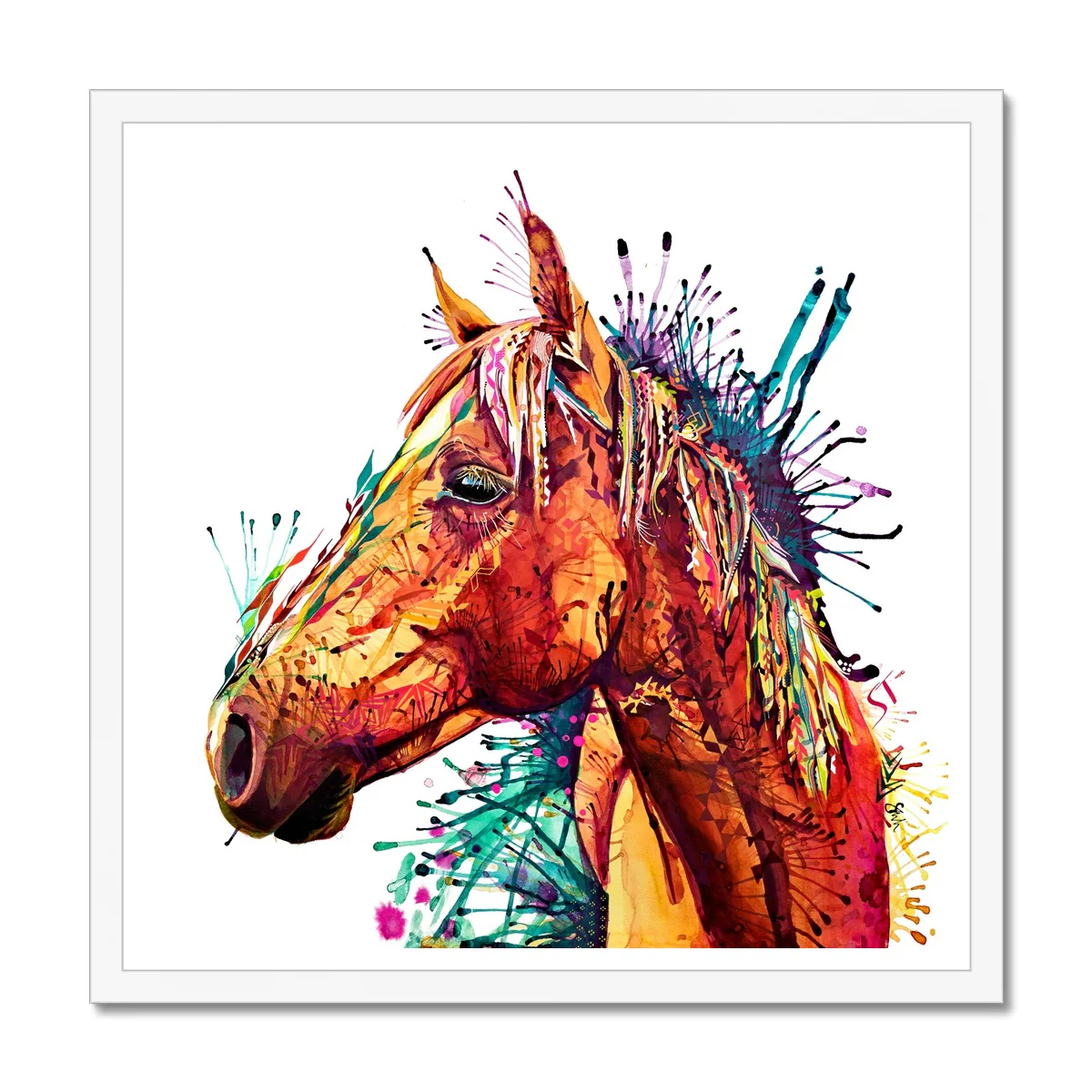 Margaret the Horse Framed Print - Image 2