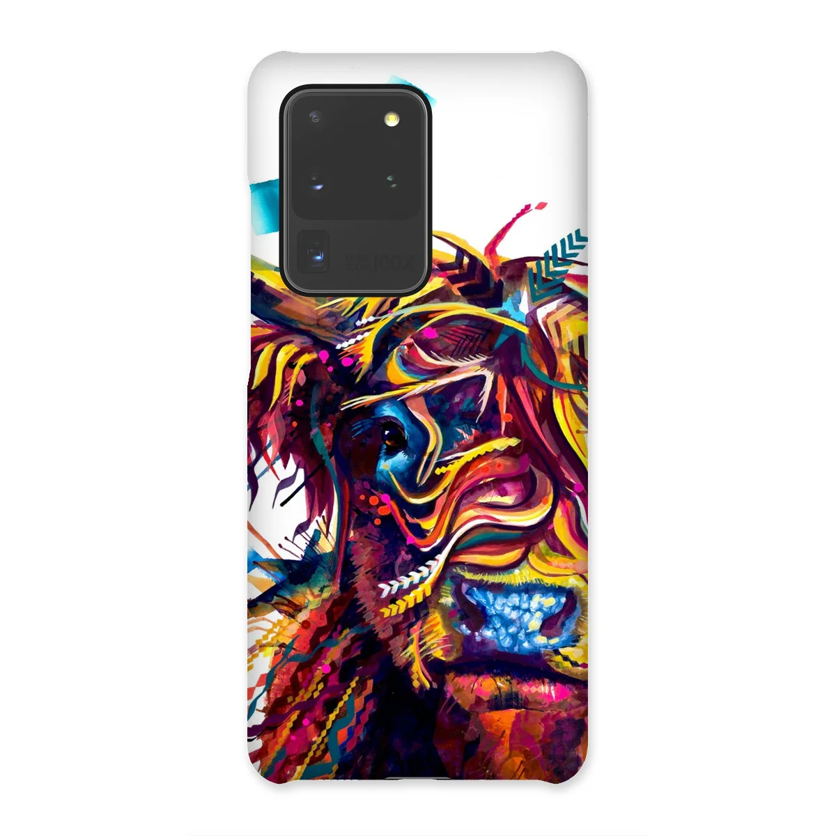 Morag the Highland Cow Phone Case - Image 2