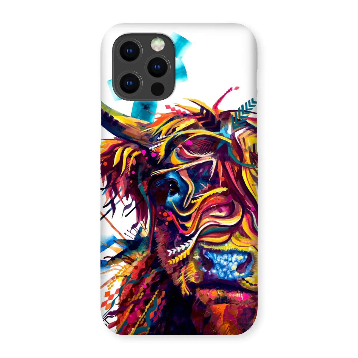Morag the Highland Cow Phone Case - Image 6