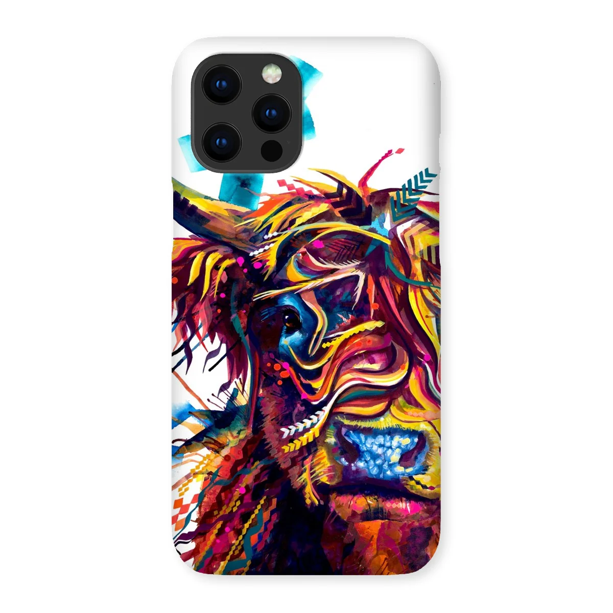 Morag the Highland Cow Phone Case - Image 7