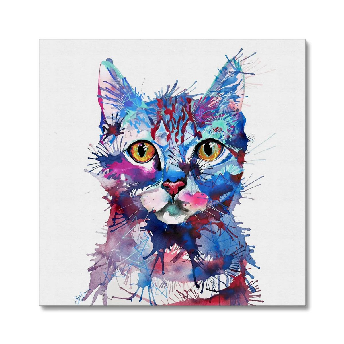 Mr Bojangles the Cat Canvas