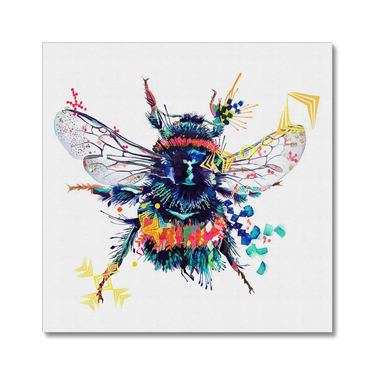 Phoebee the Bee Canvas