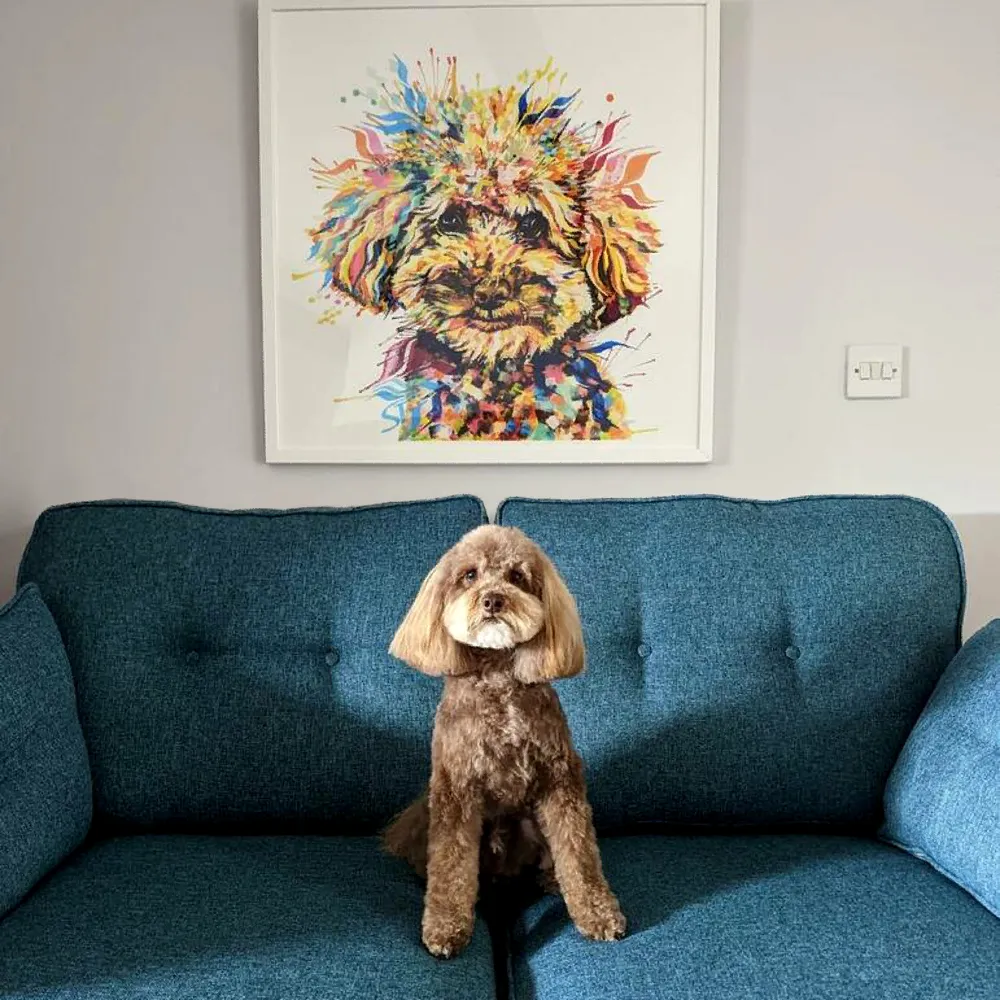 Poodle Woodle Woowoo Framed Print - Image 4
