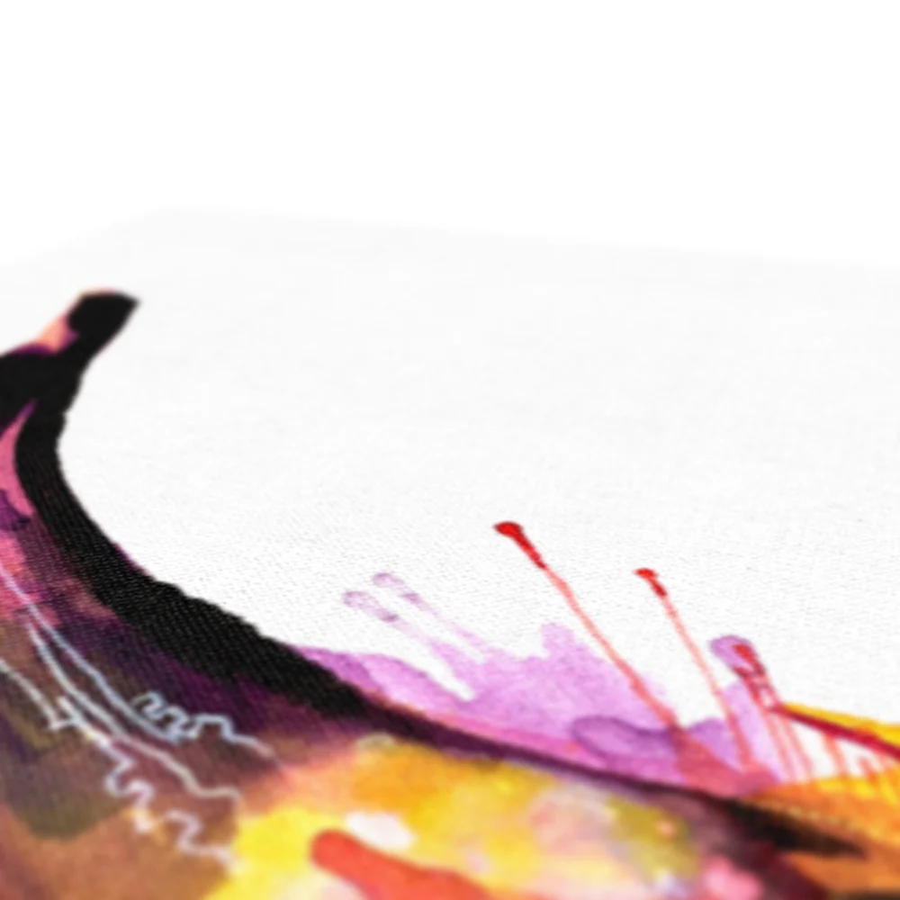 Prudence the Highland Cow Canvas - Image 5