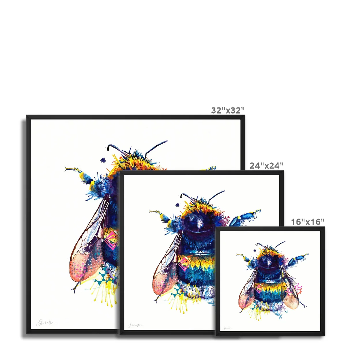 Queen Bee Framed Canvas - Image 2