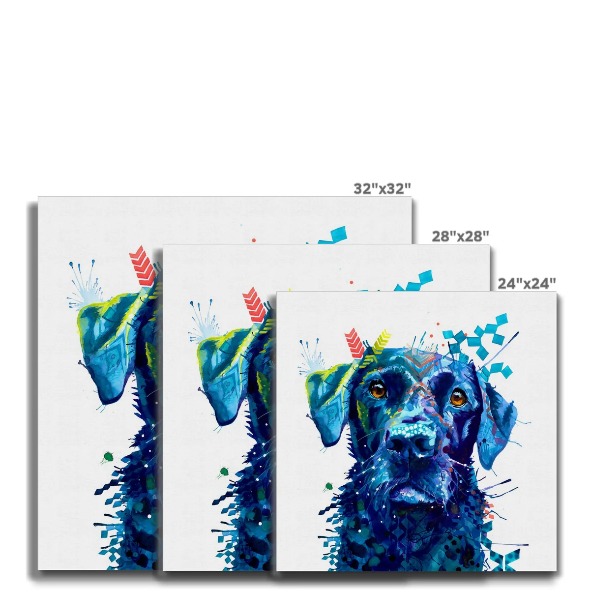 Sam the Labrador Canvas - Image 6
