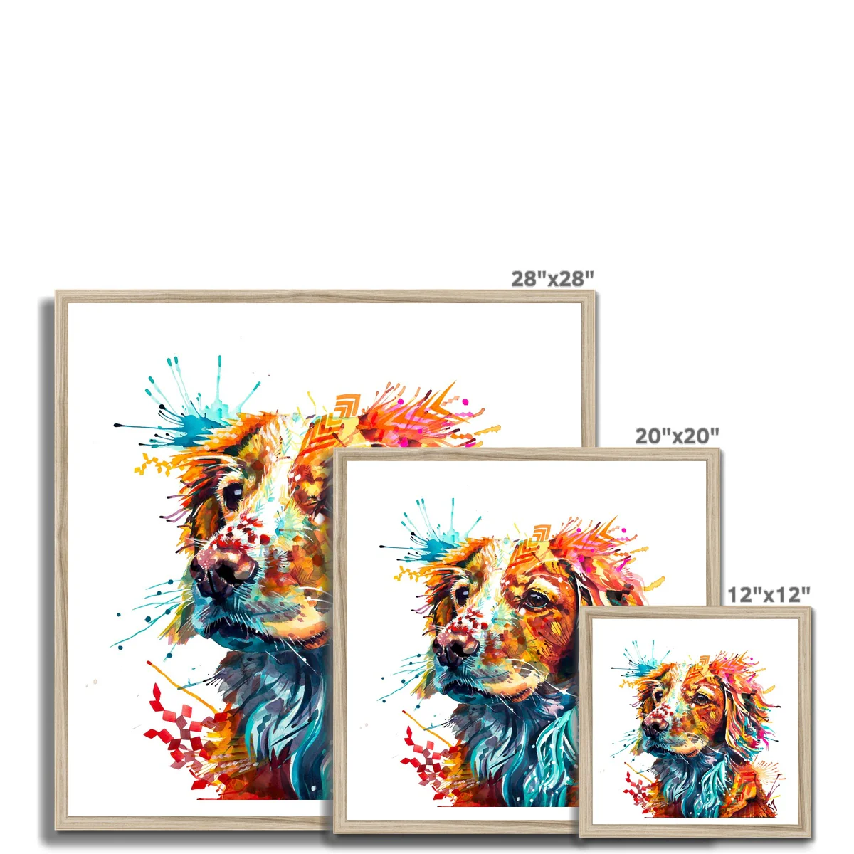 Scully the Working Cocker Framed Print - Image 12