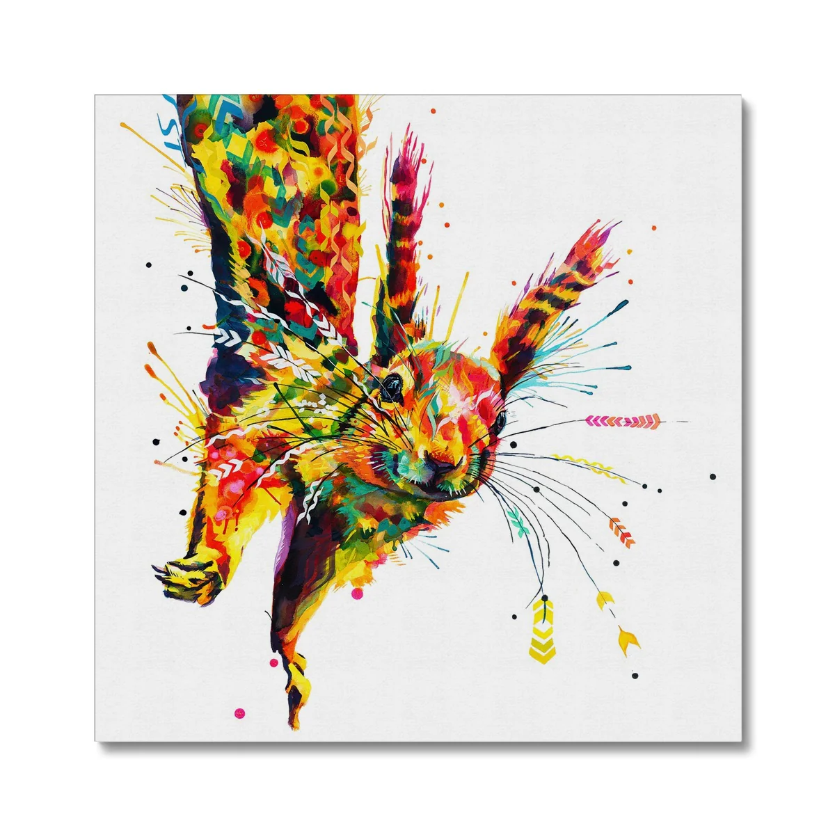 Sidney the Squirrel Canvas