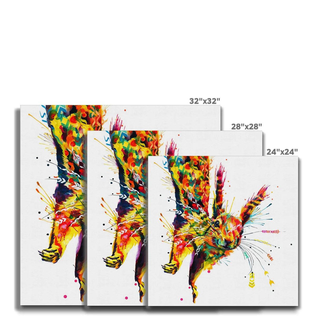 Sidney the Squirrel Canvas - Image 6