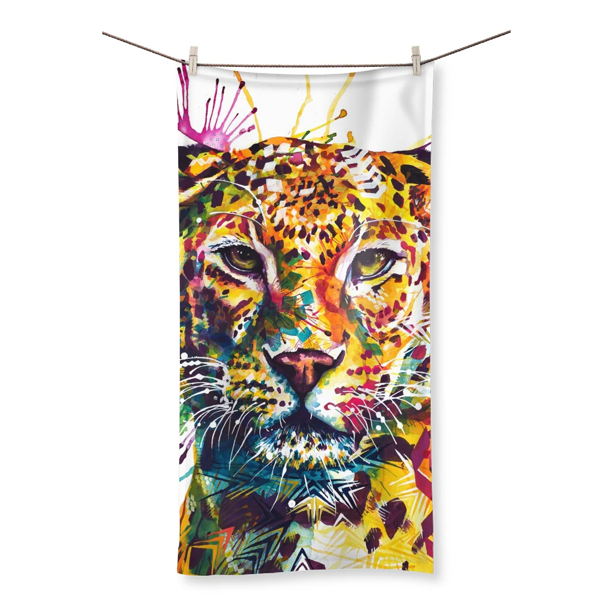 Simone the Leopard Towel - Image 2