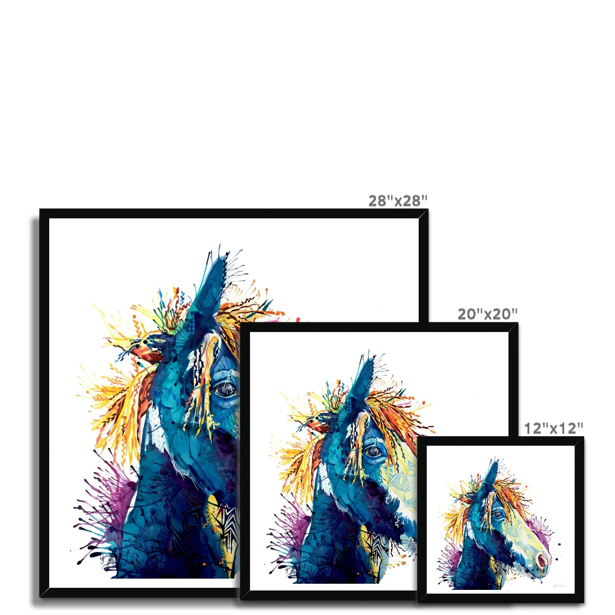 The Dark Horse Framed Print - Image 11