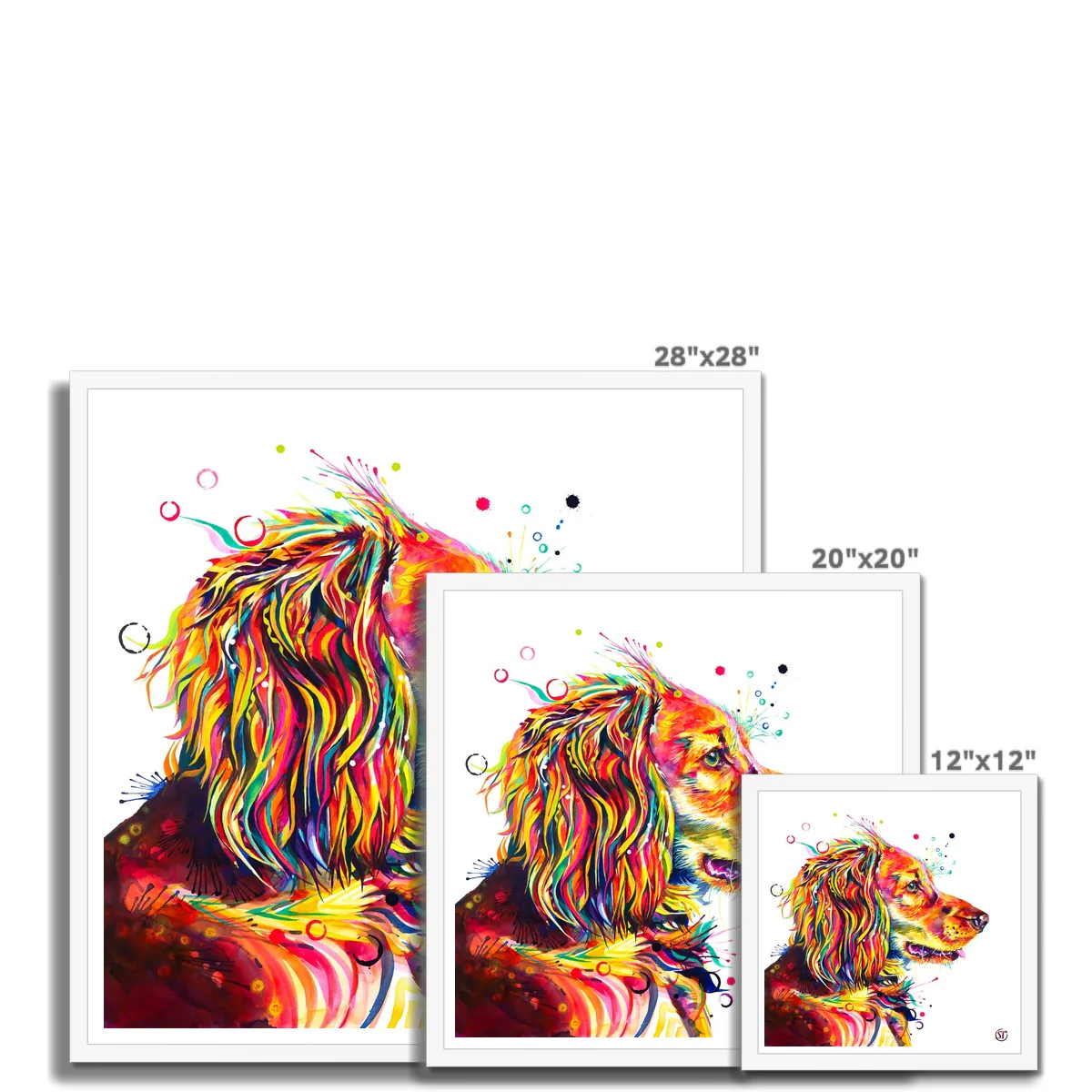 Wesley the Cocker Spaniel Framed Print - Image 10