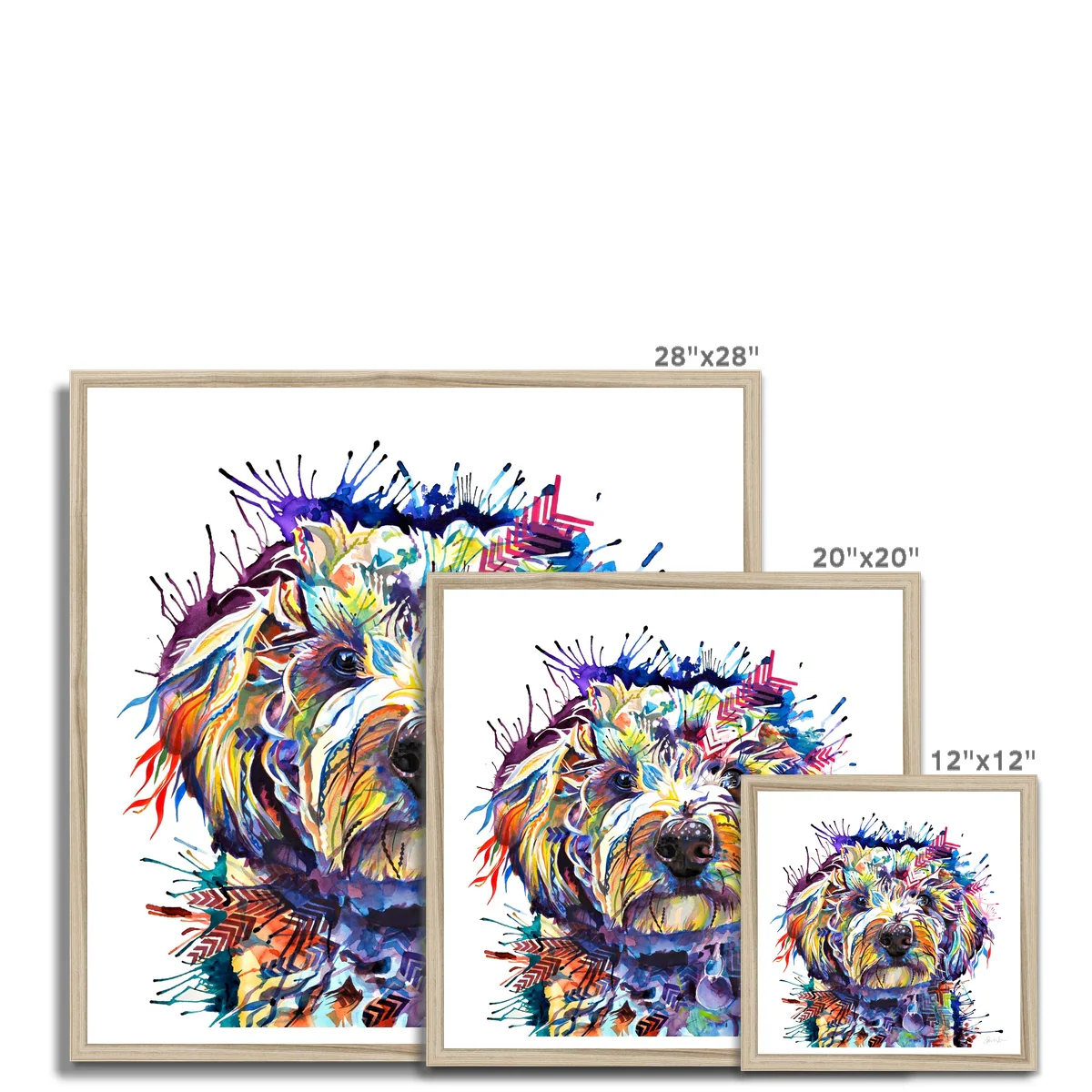 Jimmy the Westiepoo Framed Print - Image 12