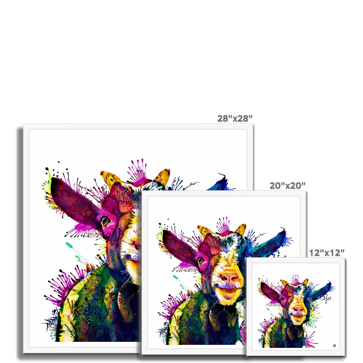 Zeus; King of Goats Framed Print - Image 11